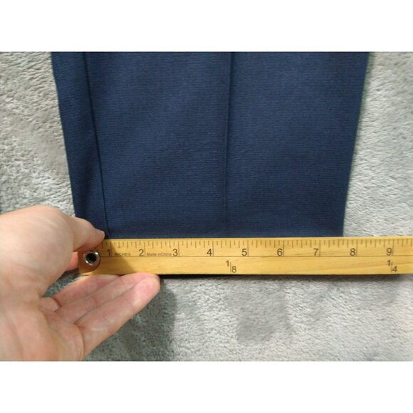 Haggar Pants Mens 34x29 Navy Blue Straight Fit Cool Right Performance Flex Golf - Picture 6 of 12